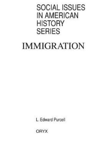 Cover of Immigration