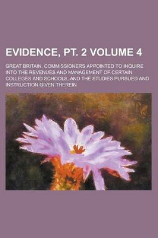 Cover of Evidence, PT. 2 Volume 4