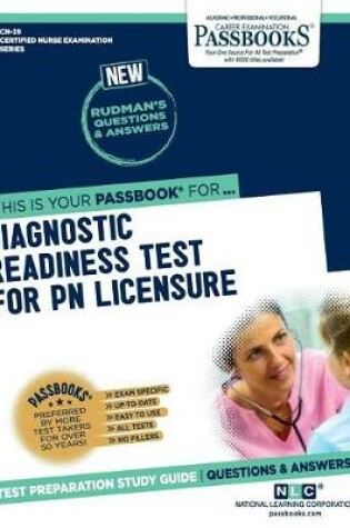 Cover of Diagnostic Readiness Test for PN Licensure (Cn-39)