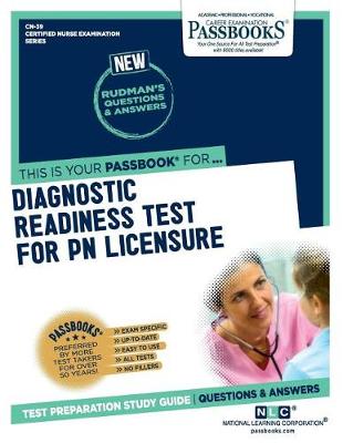 Book cover for Diagnostic Readiness Test for PN Licensure (Cn-39)