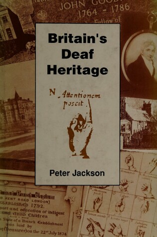 Cover of Britain's Deaf Heritage