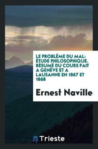 Cover of Le Probleme Du Mal