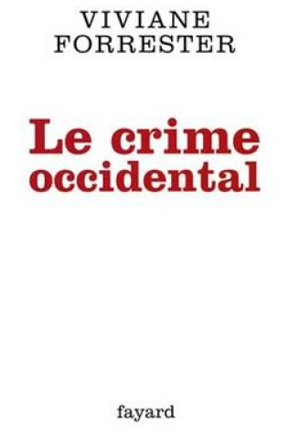Cover of Le Crime Occidental