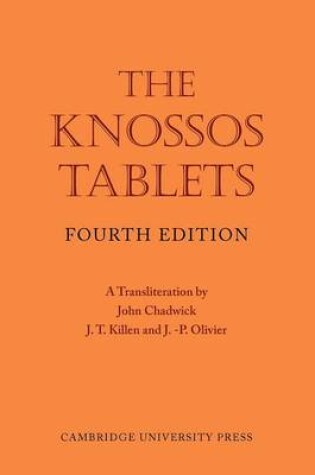 Cover of The Knossos Tablets