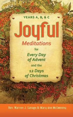 Book cover for Joyful Meditations for Every Day of Advent and the 12 Days of Christmas