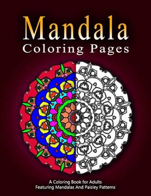 Book cover for MANDALA COLORING PAGES - Vol.10