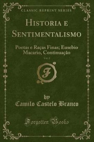 Cover of Historia E Sentimentalismo, Vol. 2