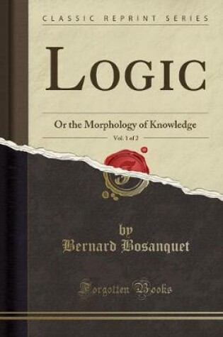 Cover of Logic, Vol. 1 of 2