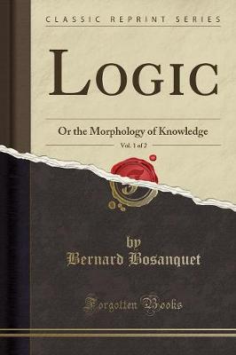 Book cover for Logic, Vol. 1 of 2