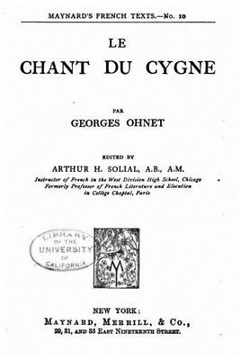 Book cover for Le chant du cygne