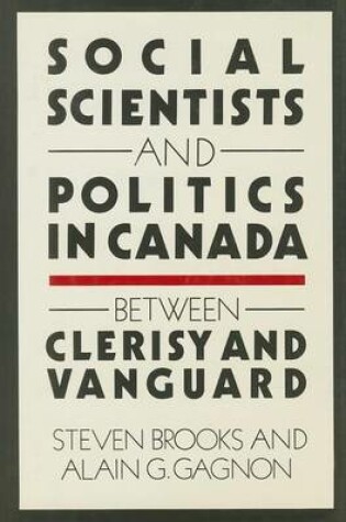 Cover of Social Scientists and Politics in Canada