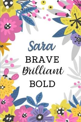 Book cover for Sara Brave Brilliant Bold