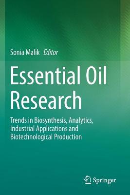 Cover of Essential Oil Research