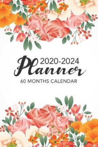Cover of 60 Months Calendar 2020-2024