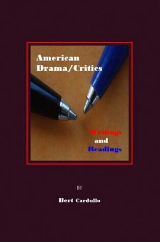 Cover of American Drama/Critics