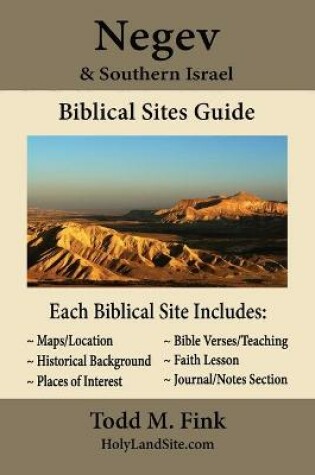 Cover of Negev & Southern Israel Biblical Sites Guide