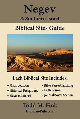 Book cover for Negev & Southern Israel Biblical Sites Guide
