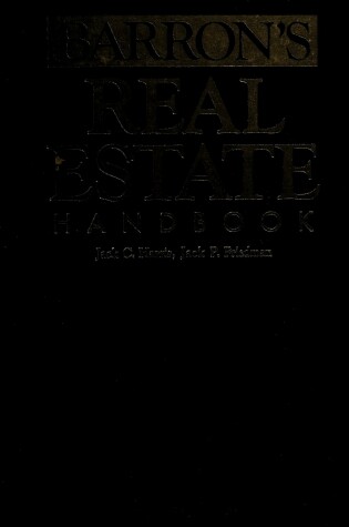 Cover of Barron's Real Estate Handbook