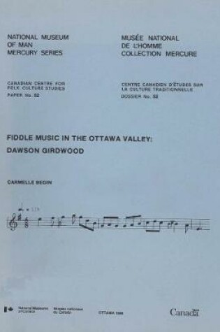 Cover of Fiddle music in the Ottawa Valley