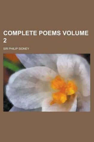 Cover of Complete Poems Volume 2
