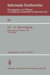 Book cover for GI -- 14. Jahrestagung