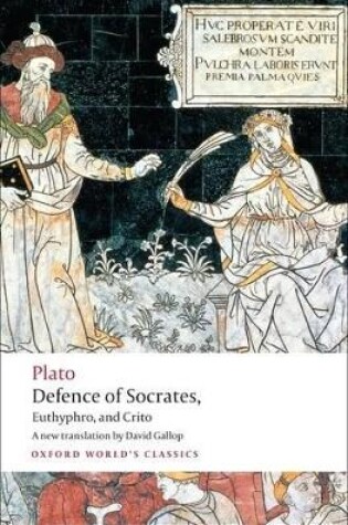 Cover of Defence of Socrates, Euthyphro, Crito