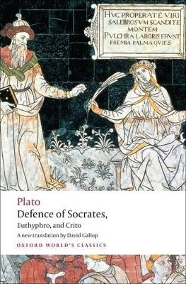 Book cover for Defence of Socrates, Euthyphro, Crito