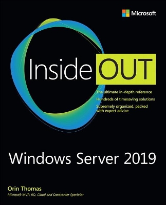 Cover of Windows Server 2019 Inside Out