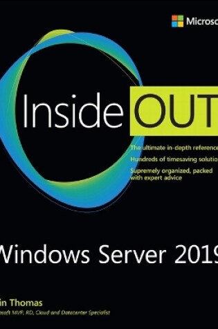 Cover of Windows Server 2019 Inside Out