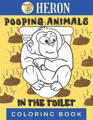 Book cover for Pooping Animals in The Toilet