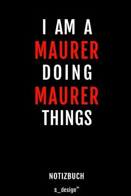 Book cover for Notizbuch fur Maurer