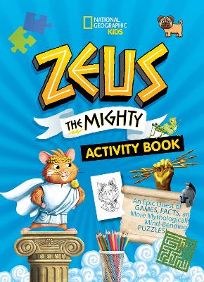 Book cover for Zeus the Mighty Activity Book 1