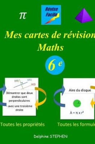 Cover of Mes cartes de révision Maths 6e