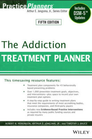 Cover of The Addiction Treatment Planner