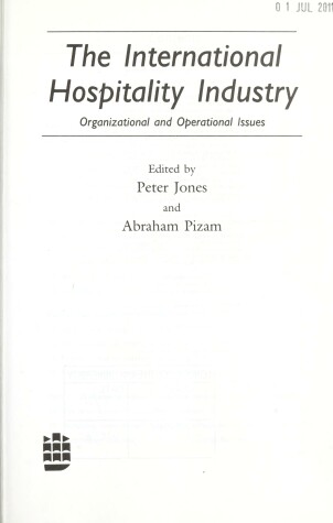 Book cover for International Hospitality Industry