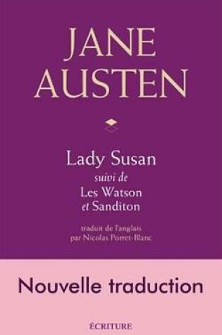 Cover of Lady Susan, Les Watson, Sanditon, Nouvelle Traduction