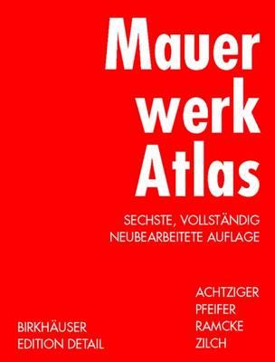 Cover of Mauerwerk Atlas