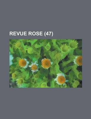 Book cover for Revue Rose (47 )