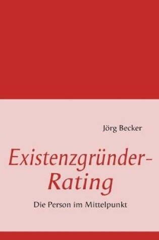 Cover of Existenzgründer-Rating