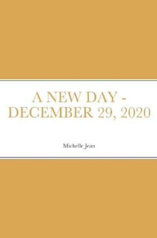 Cover of A New Day - December 29, 2020