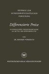 Book cover for Differenzierte Preise