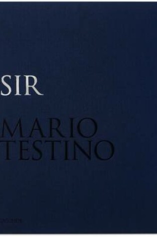 Cover of Mario Testino, Sir