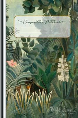 Book cover for Henri Julien Rousseau 1900 Composition Notebook