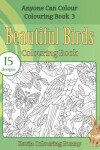 Book cover for Beautiful Birds Colouring Book