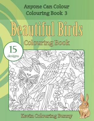 Book cover for Beautiful Birds Colouring Book
