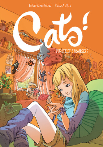 Book cover for Cats! Purrfect Strangers