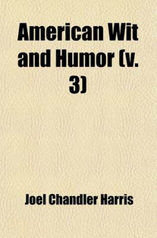 Cover of American Wit and Humor (Volume 3)