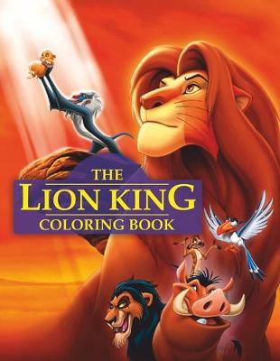 Book cover for Lion King Coloring Book