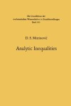 Book cover for Analytic Inequalities