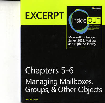 Cover of Managing Mailboxes, Groups, & Other Objects